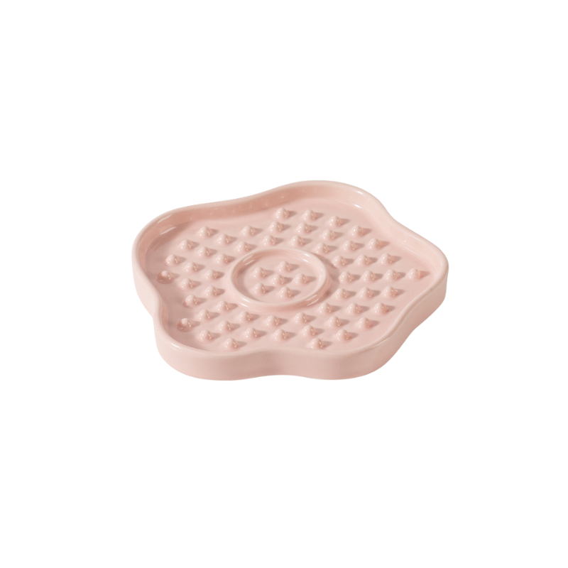 ceramic slow feeder and lick plate for cats and dogs - image 6