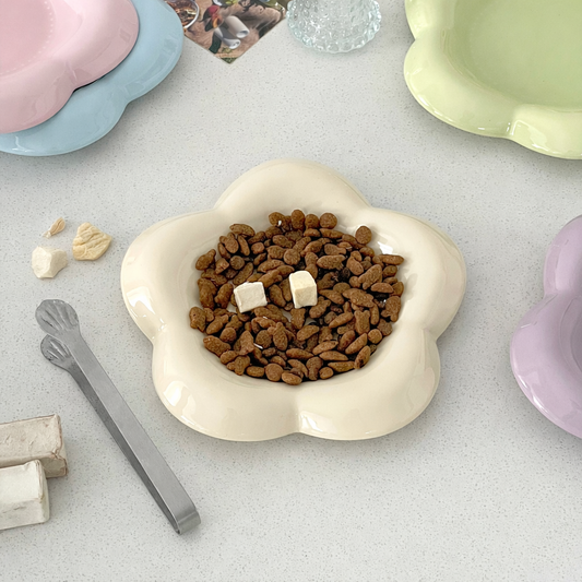 6 Inch Ceramic Pet Plate – Pet Feeding Dish