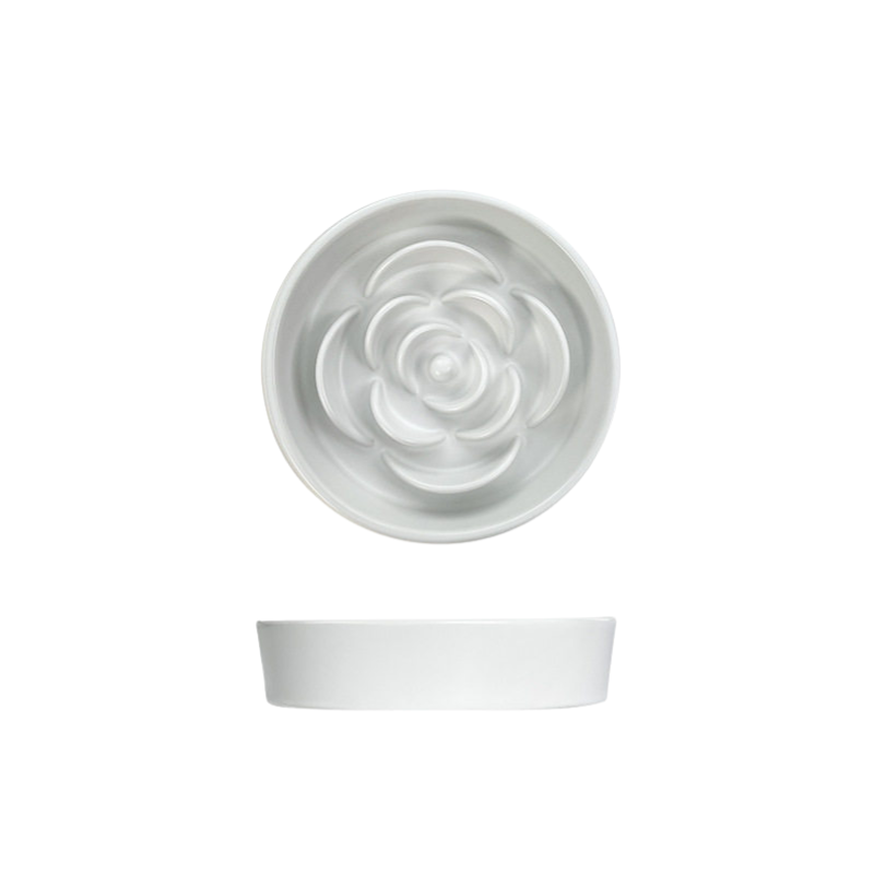 large ceramic slow feeder bowl for cats and dogs - image 3