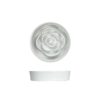 large ceramic slow feeder bowl for cats and dogs - image 3