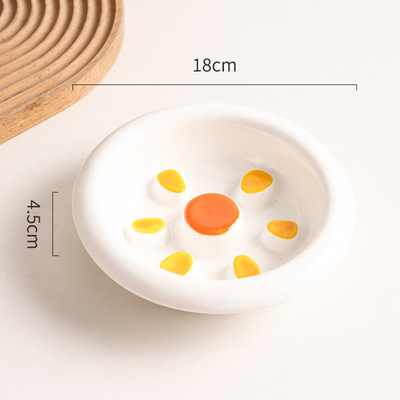 ceramic slow feeder bowl for cats and small dogs up to 8 kg - image 6