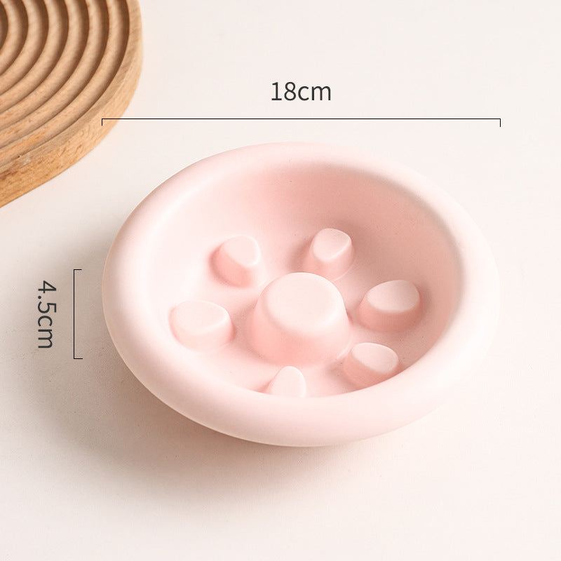 ceramic slow feeder bowl for cats and small dogs up to 8 kg - image 8