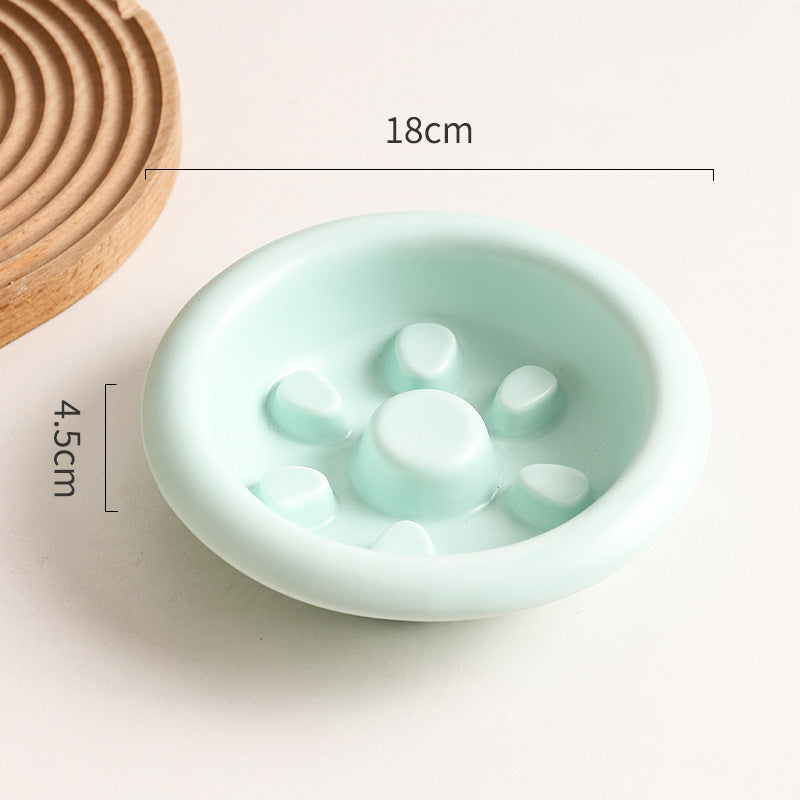 ceramic slow feeder bowl for cats and small dogs up to 8 kg - image 7