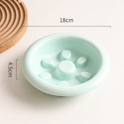 ceramic slow feeder bowl for cats and small dogs up to 8 kg - image 7