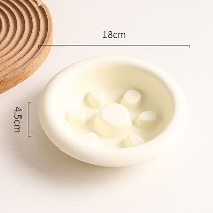 ceramic slow feeder bowl for cats and small dogs up to 8 kg - image 5
