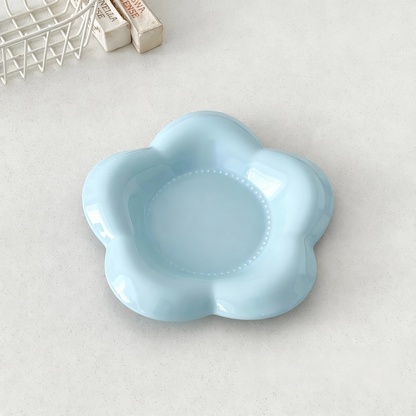 6-inch ceramic pet feeding plate for cats and dogs - image 5