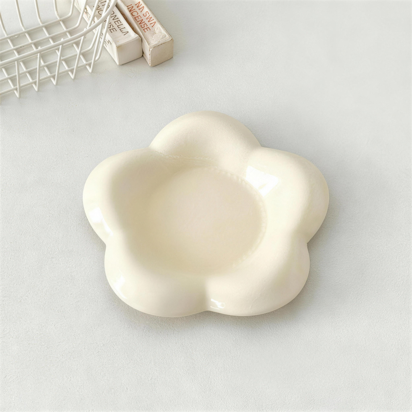 6-inch ceramic pet feeding plate for cats and dogs - image 7